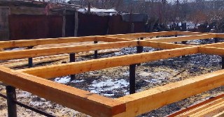 Пол на винтовых сваях Петрозаводск цена от 15683 руб.
