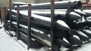 Винтовые сваи диаметром 73 мм Петрозаводске цена от 1360 руб.